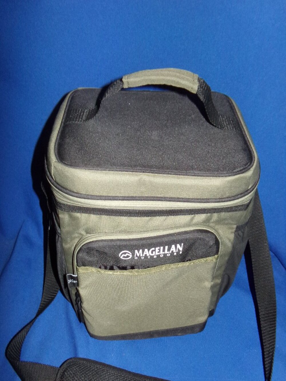 Magellan Outdoor 24Can Sport Cooler Bag Lunch Tote - Army Green & Black